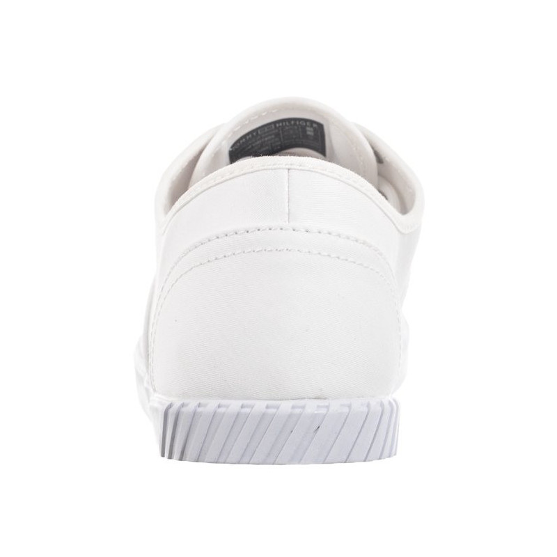 Tommy Hilfiger Canvas Lace-Up Sneaker White FW0FW07805 YBS (TH1100-a) kingad