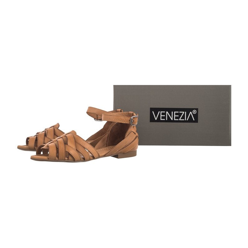 Venezia Brązowe 0028604 Coconut (VE772-a) sandaalid