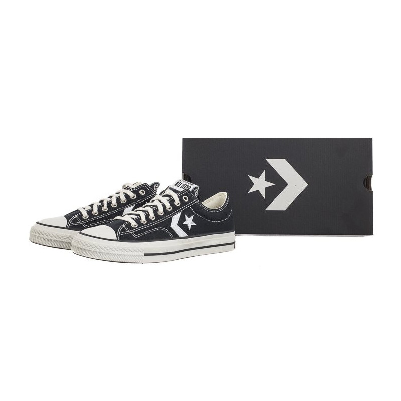 Converse Star Player 76 OX Black/Vintage White/Black A01607C (CO684-b) kingad