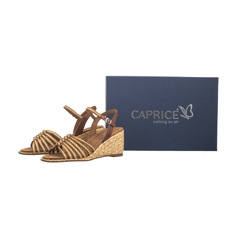 Caprice Brązowe 9-28304-42 308 Bast/Cognac (CP411-a) kingad