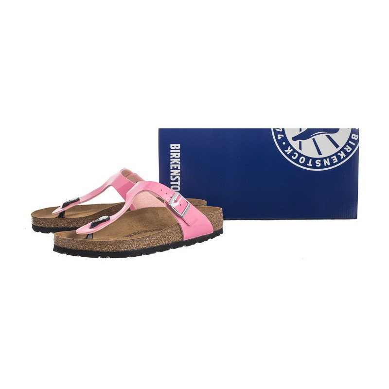 Birkenstock Gizeh BS Patent Candy Pink/Black 1026937 (BK51-d) kingad