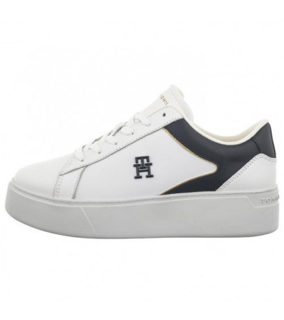 Tommy Hilfiger TH Platform Court Sneaker White/Space Blue FW0FW07910 0K5 (TH1104-a) spordijalatsid