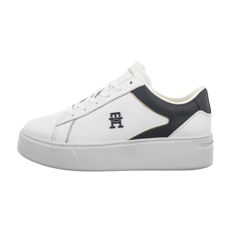 Tommy Hilfiger TH Platform Court Sneaker White/Space Blue FW0FW07910 0K5 (TH1104-a) spordijalatsid