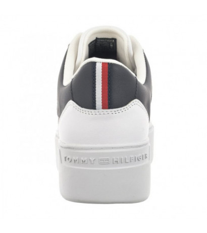 Tommy Hilfiger TH Platform Court Sneaker White/Space Blue FW0FW07910 0K5 (TH1104-a) spordijalatsid