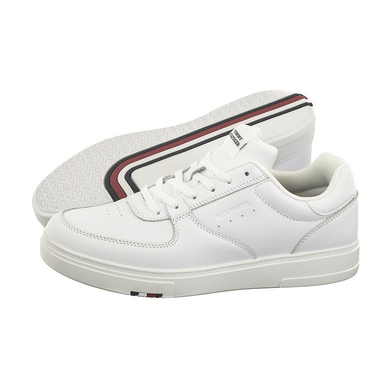 Tommy Hilfiger Modern Cup Corporate Lth White FM0FM04941 YBS (TH1105-a) spordijalatsid