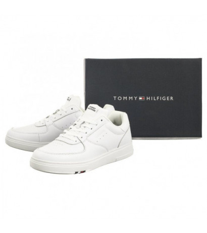 Tommy Hilfiger Modern Cup Corporate Lth White FM0FM04941 YBS (TH1105-a) spordijalatsid