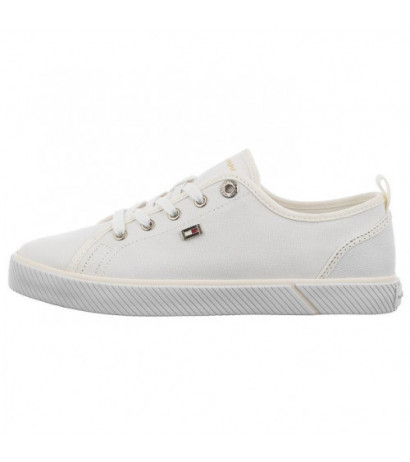 Tommy Hilfiger Vulc Canvas Sneaker White FW0FW08063 YBS (TH1102-a) kingad