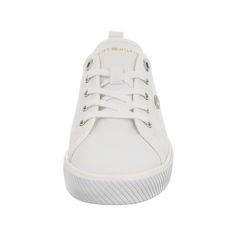 Tommy Hilfiger Vulc Canvas Sneaker White FW0FW08063 YBS (TH1102-a) kingad