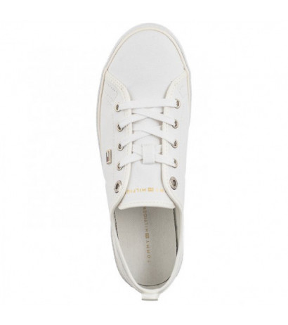 Tommy Hilfiger Vulc Canvas Sneaker White FW0FW08063 YBS (TH1102-a) kingad