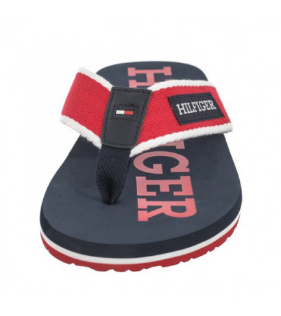 Tommy Hilfiger Patch Hilfiger Beach Sandal Primary Red FM0FM05024 XLG (TH1106-a) kingad