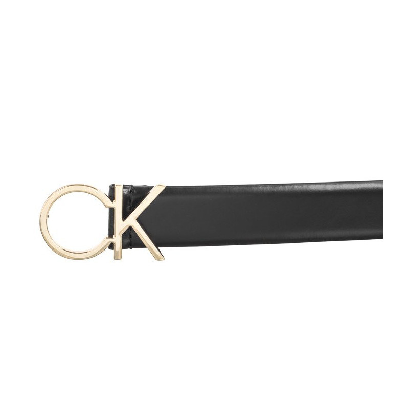 Calvin Klein Re-Lock CK Logo Belt 30mm K60K610157 BEH Black (CK505-a) vöö