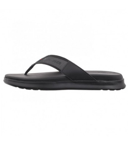 Tommy Hilfiger Comfort Toe Post Beach Sandal Black FM0FM05097 BDS (TH1110-a) kingad