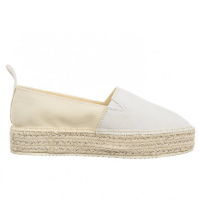 Calvin Klein Platform Espadrille Mix Ml Mtl Creamy White/White YW0YW001622 0F8 (CK513-b) kingad