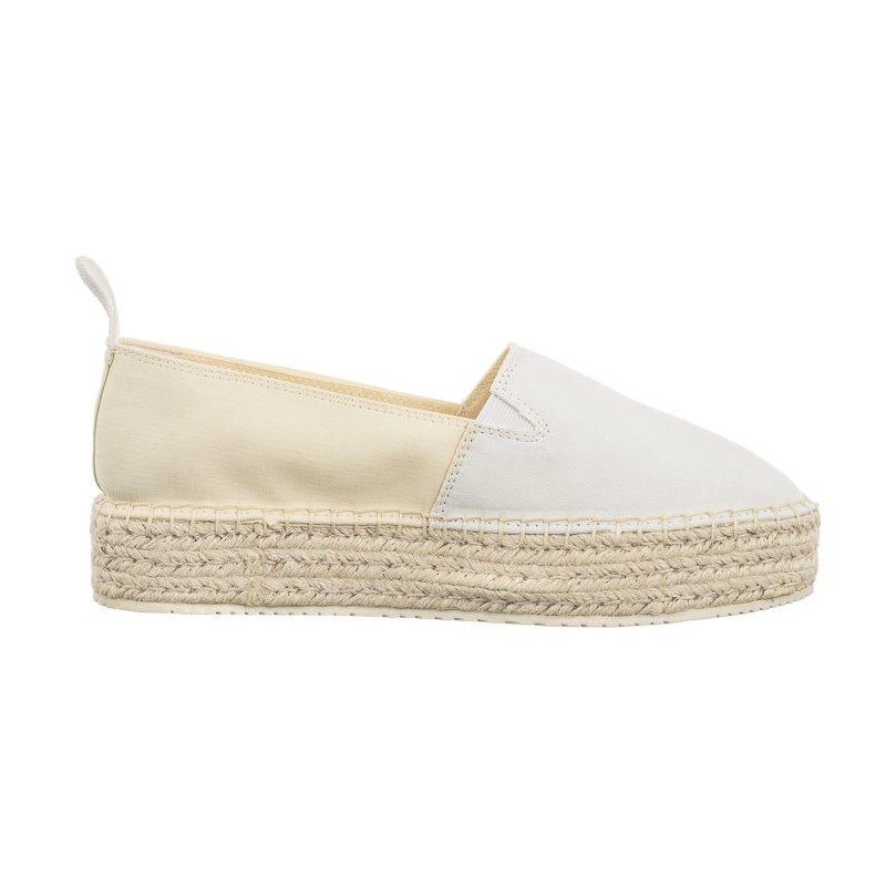 Calvin Klein Platform Espadrille Mix Ml Mtl Creamy White/White YW0YW001622 0F8 (CK513-b) kingad