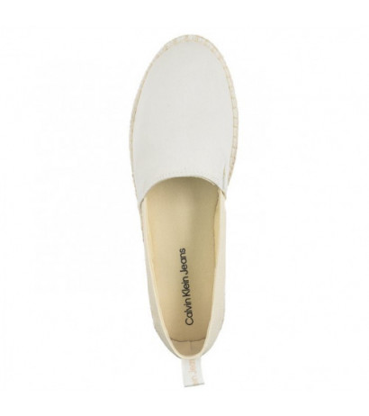 Calvin Klein Platform Espadrille Mix Ml Mtl Creamy White/White YW0YW001622 0F8 (CK513-b) kingad