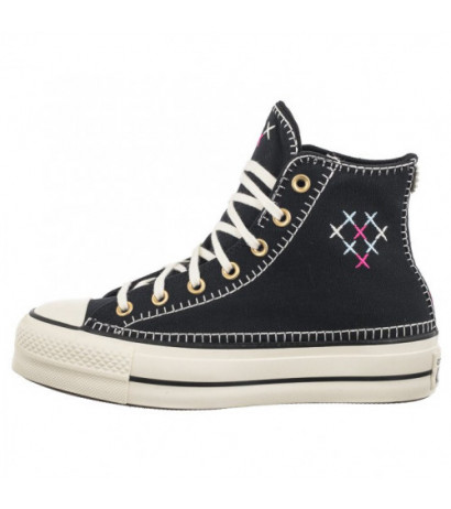 Converse CTAS Lift HI Black/Egret/Gold A08731C (CO693-a) kingad