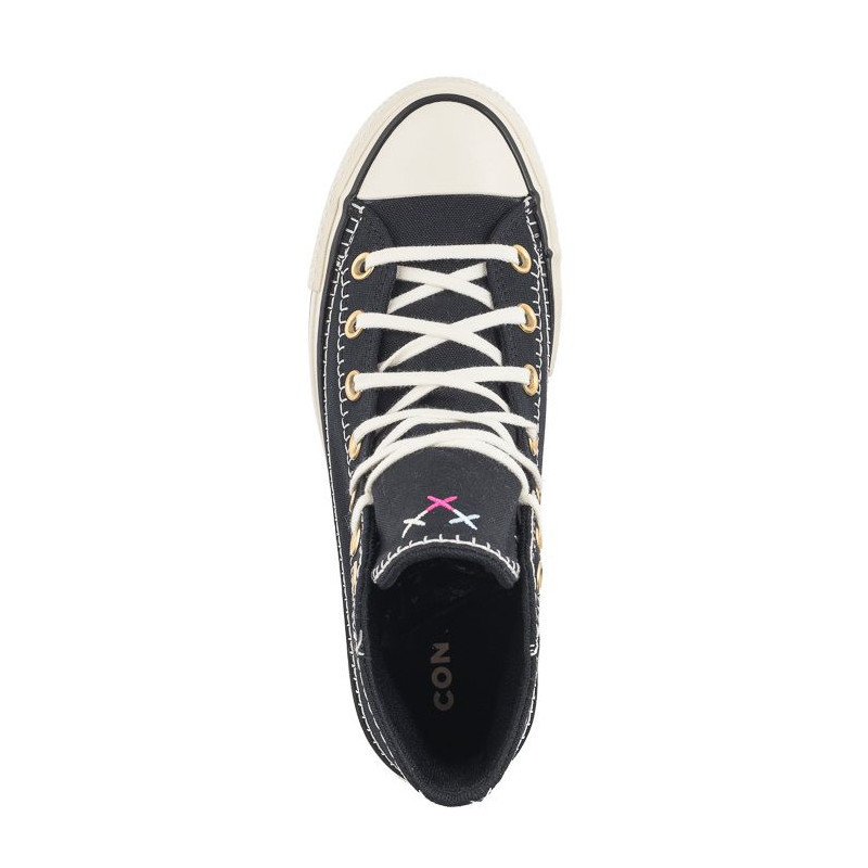 Converse CTAS Lift HI Black/Egret/Gold A08731C (CO693-a) kingad