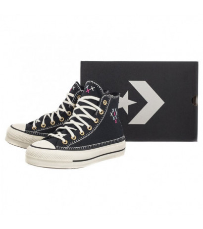 Converse CTAS Lift HI Black/Egret/Gold A08731C (CO693-a) kingad