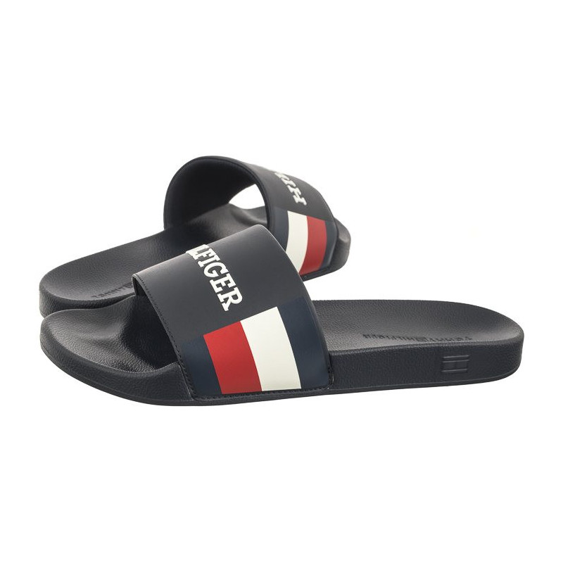 Tommy Hilfiger Rwb Pool Slide Desert Sky FM0FM05093 DW5 (TH1114-a) sussid