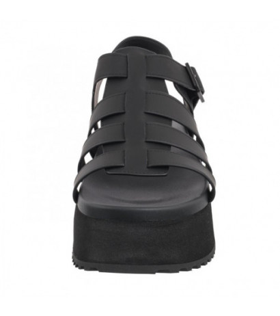 Calvin Klein Platform Buckle Rubber Mg Mtl Triple Black YW0YW01513 0GT (CK509-b) kingad