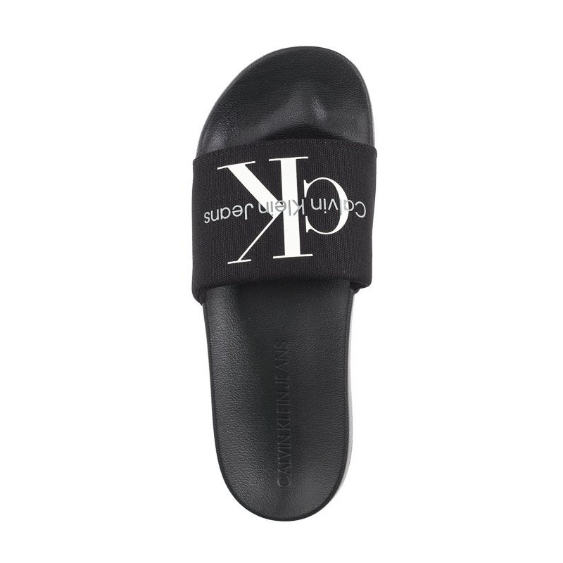 Calvin Klein Slide Monogram Co Black/Bright White YM0YM00061 BDS (CK287-b) sussid