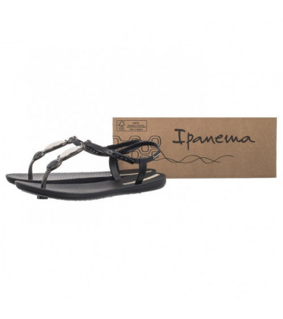 Ipanema Class Bright Sand Fem 83511/AR804 Black/Beige (IP75-a) sandaalid