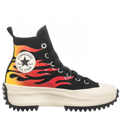 Converse Run Star Hike Hi Black/White/Enamel Red A08766C (CO697-a) kingad