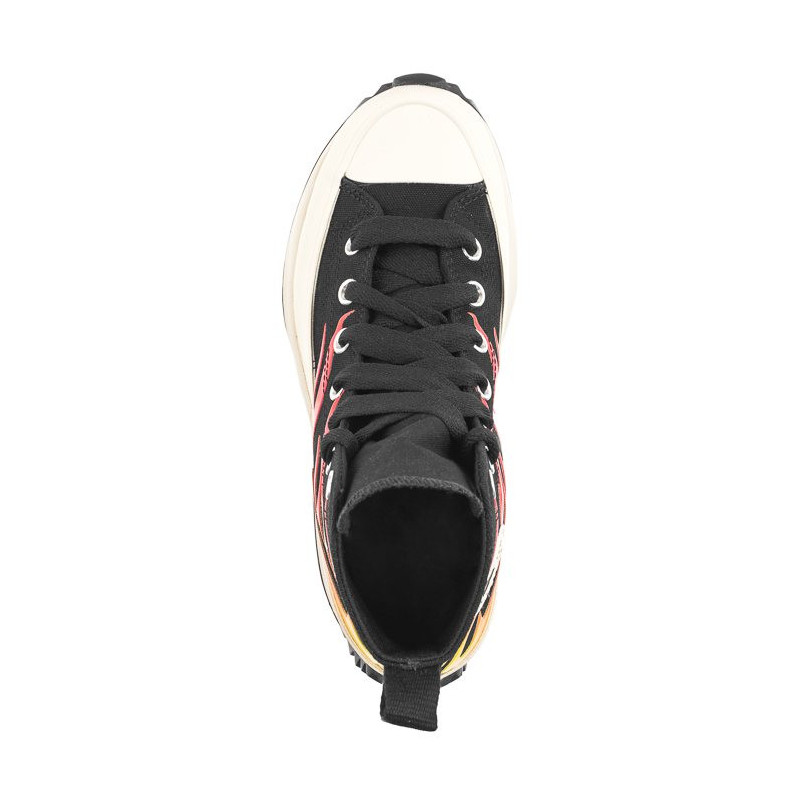 Converse Run Star Hike Hi Black/White/Enamel Red A08766C (CO697-a) kingad