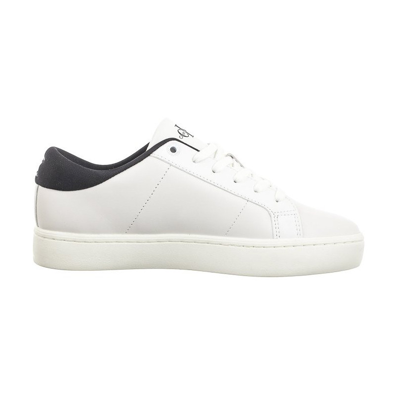 Calvin Klein Classic Cupsole Lowlaceup Lth Wn Bright White/Black YW0YW01444 0GM (CK511-a) kingad