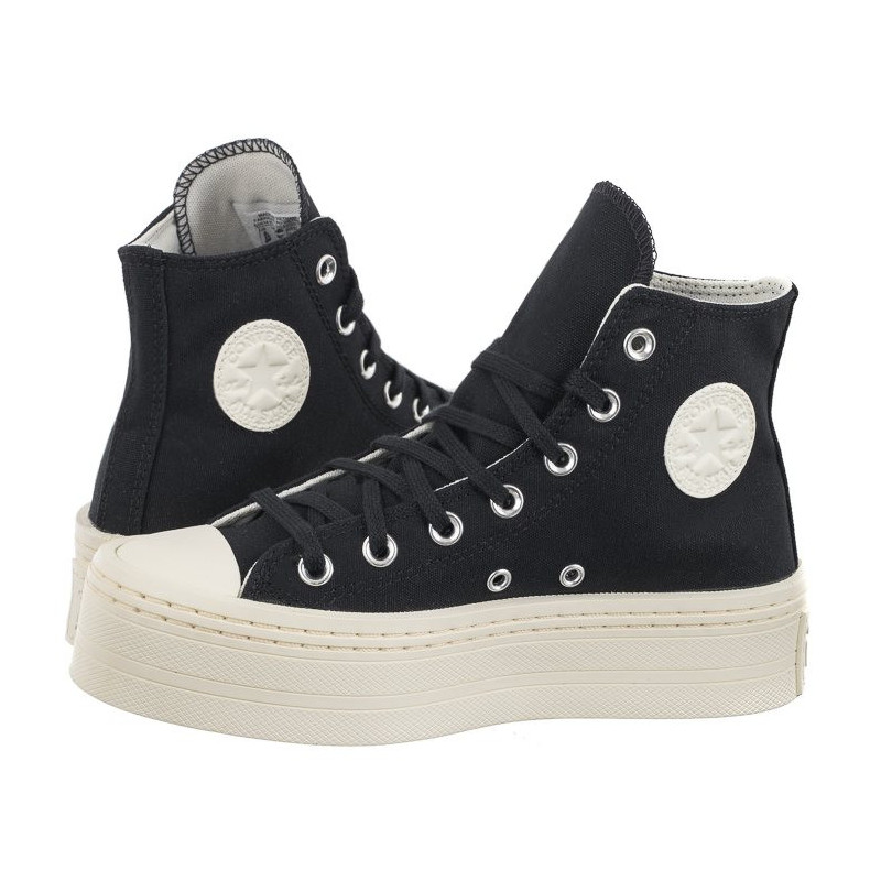 Converse CTAS Modern Lift Hi Black/Black/Egret A06141C (CO691-a) kingad