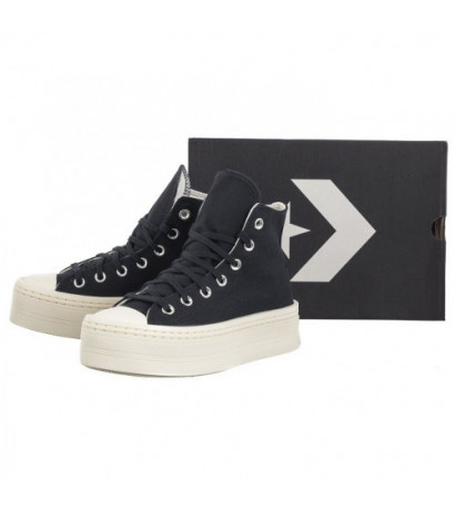 Converse CTAS Modern Lift Hi Black/Black/Egret A06141C (CO691-a) kingad