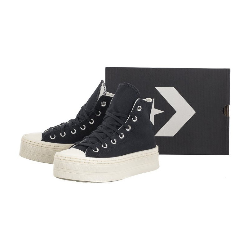 Converse CTAS Modern Lift Hi Black/Black/Egret A06141C (CO691-a) kingad