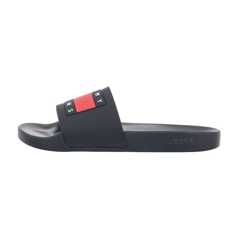 Tommy Hilfiger Jeans Pool Slide Ess Dark Night Navy EN0EN01191 C1G (TH1115-a) sussid