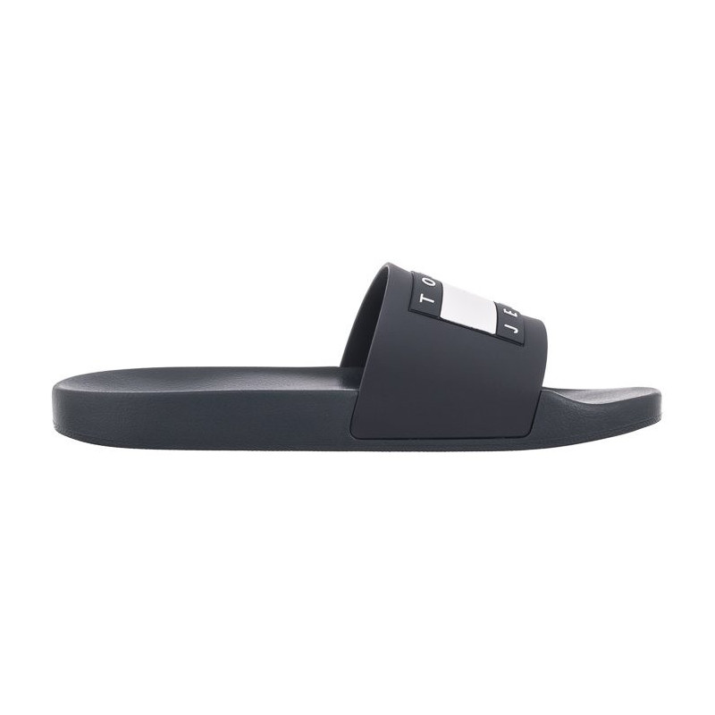 Tommy Hilfiger Jeans Pool Slide Ess Dark Night Navy EN0EN01191 C1G (TH1115-a) sussid