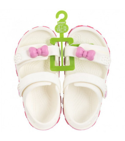 Crocs Crocband Cruiser Pet Sandal White/Pink Tweed 210030-1NG (CR335-a) sandaalid