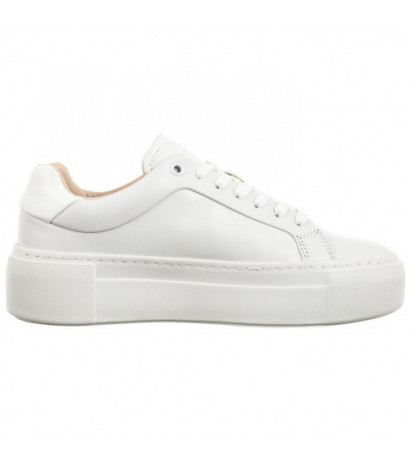 Calvin Klein Ff Cupsole LAce Up W/Ml Lth Triple White HW0HW02118 0K4 (CK510-a) kingad