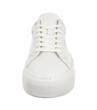 Calvin Klein Ff Cupsole LAce Up W/Ml Lth Triple White HW0HW02118 0K4 (CK510-a) kingad