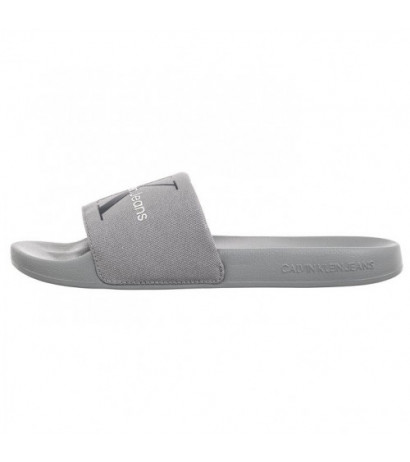 Calvin Klein Slide Monogram Co Formal Grey/Mushroom YM0YM00061 0IP (CK287-c) sussid