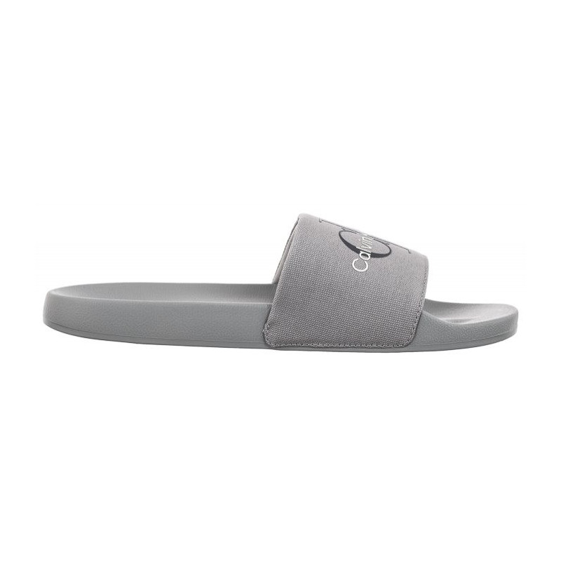 Calvin Klein Slide Monogram Co Formal Grey/Mushroom YM0YM00061 0IP (CK287-c) sussid