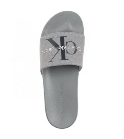 Calvin Klein Slide Monogram Co Formal Grey/Mushroom YM0YM00061 0IP (CK287-c) sussid