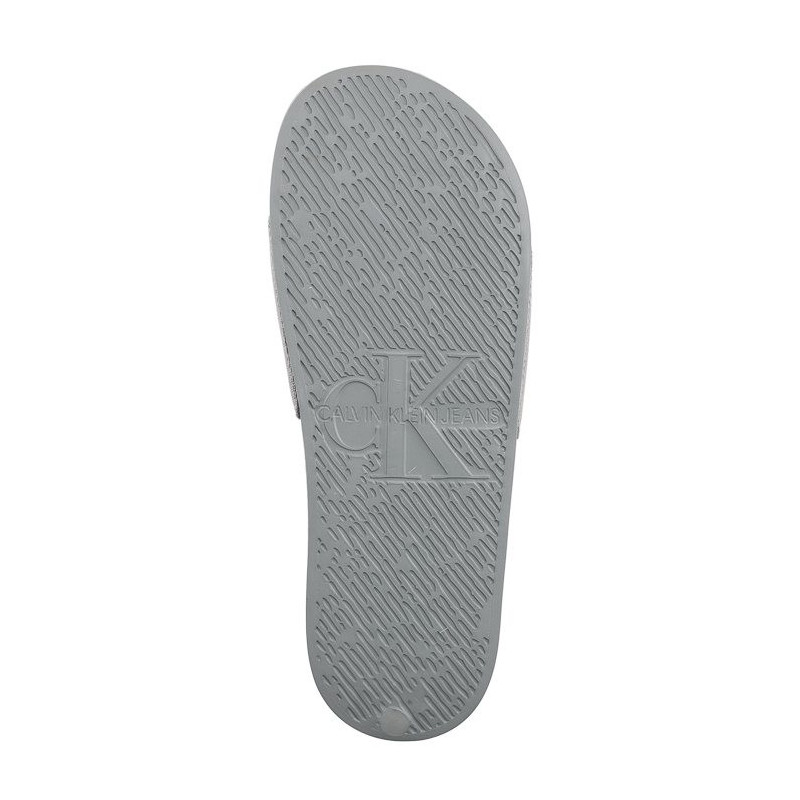 Calvin Klein Slide Monogram Co Formal Grey/Mushroom YM0YM00061 0IP (CK287-c) sussid