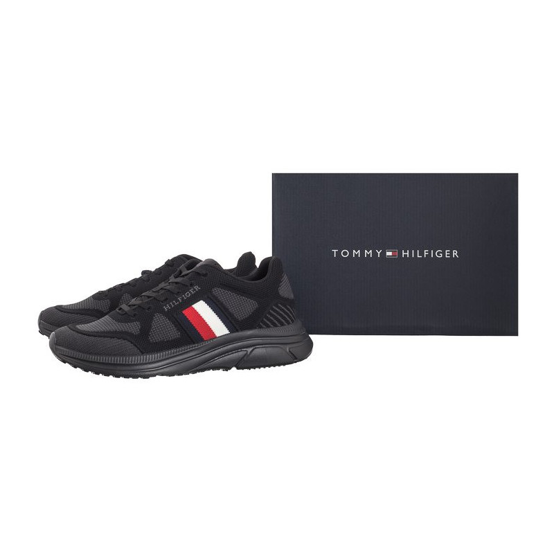 Tommy Hilfiger Modern Runner Knit Evo Ess Black FM0FM05245 BDS (TH1121-a) spordijalatsid