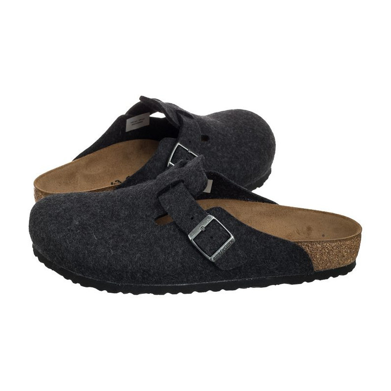 Birkenstock Boston BS Anthracite 0160371 (BK78-a) sussid