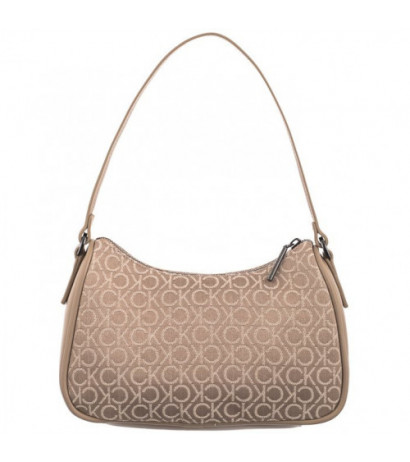 Calvin Klein CK Refine Shoulder Bag-JCQ Chanterelle Mono Jacquard K60K612333 0HE (CK525-a) käekott