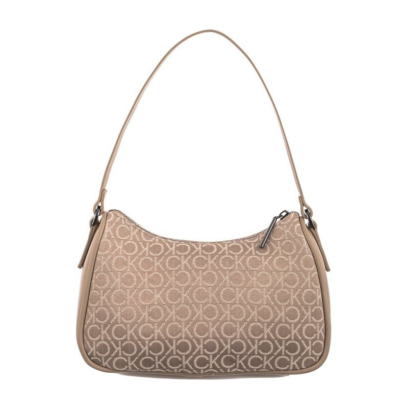 Calvin Klein CK Refine Shoulder Bag-JCQ Chanterelle Mono Jacquard K60K612333 0HE (CK525-a) käekott