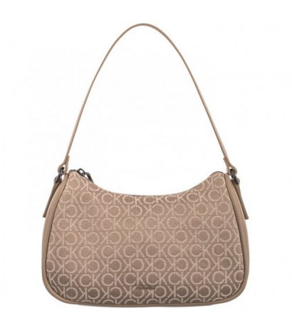 Calvin Klein CK Refine Shoulder Bag-JCQ Chanterelle Mono Jacquard K60K612333 0HE (CK525-a) käekott