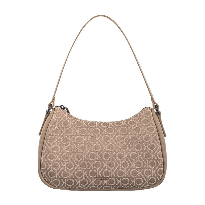 Calvin Klein CK Refine Shoulder Bag-JCQ Chanterelle Mono Jacquard K60K612333 0HE (CK525-a) käekott