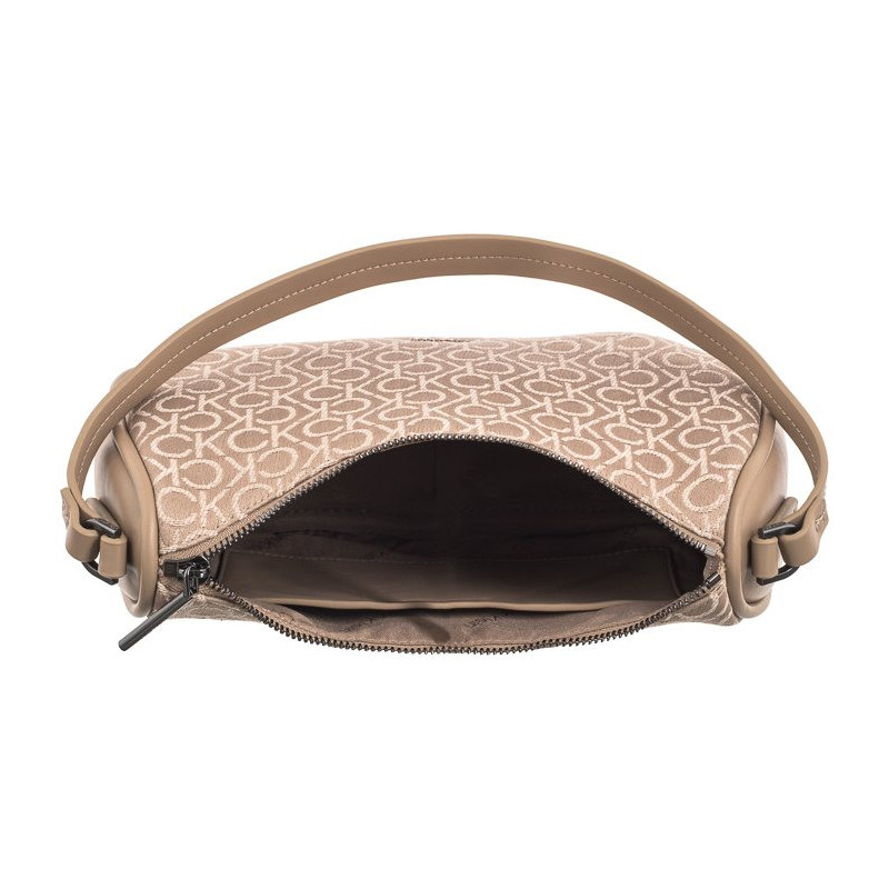 Calvin Klein CK Refine Shoulder Bag-JCQ Chanterelle Mono Jacquard K60K612333 0HE (CK525-a) käekott