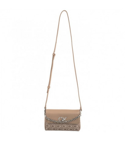 Calvin Klein Re-Lock Mini Crossbody Bag CK Chanterelle Mono Jacquard K60K612642 0HE (CK519-b) käekott