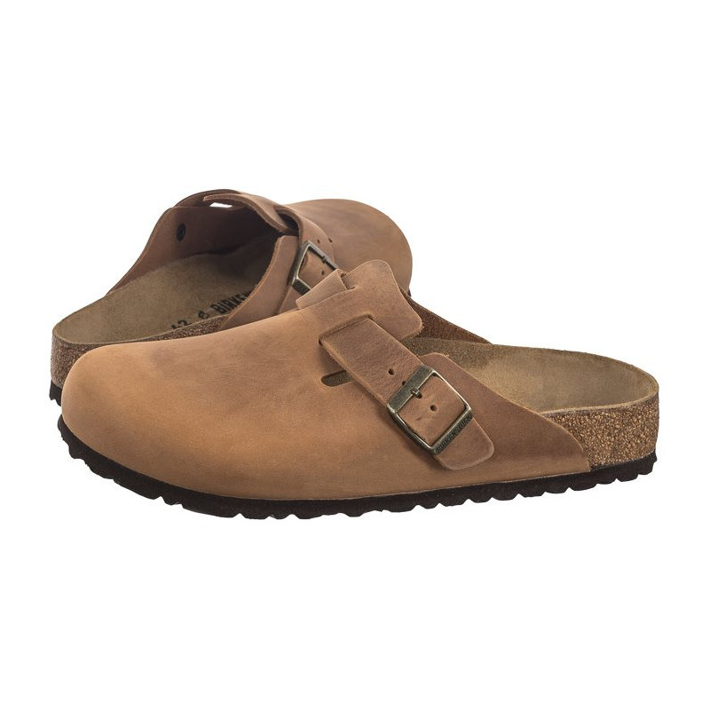 Birkenstock Boston BS Cognac 1028179 (BK212-c) sussid